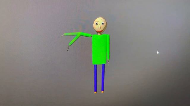 Baldi Wave Animation Test on Blender | #baldi #baldisbasics смотреть онлайн