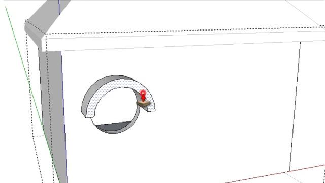 sketchup push pull tool - membuat jendela lingkaran смотреть онлайн