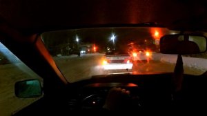 ПОКАТУШКИ НА ВАЗ 2110 2112 ОТ ПЕРВОГО ЛИЦА, ПО НОЧНОМУ ГОРОДУ НА ЛАДЕ