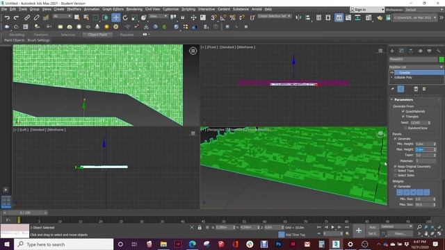 Suburban town modeling I Grabel I 3DS Max смотреть онлайн