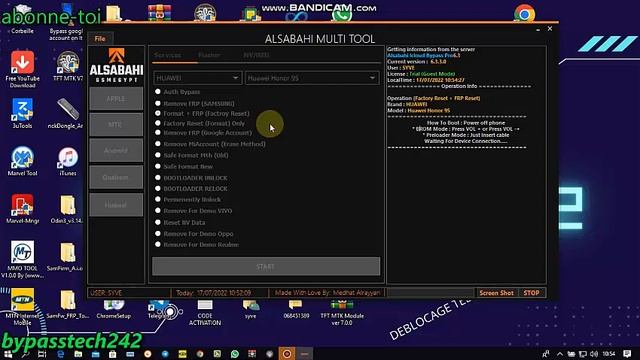 AlsaBahi Multi Tool V6.3.3.0 Apple iCloud Bypass | Unlock/Relock Bootloader Added MTK, Qualcomm смотреть онлайн
