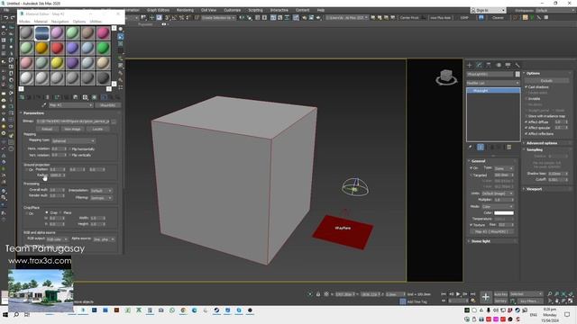 3Ds Max Tutorial 019 - vray dome light HDRI смотреть онлайн