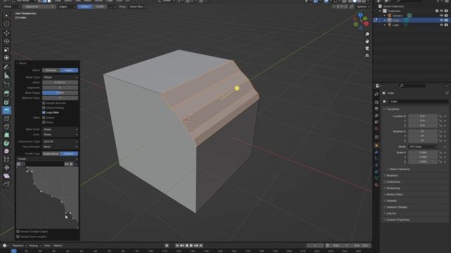 Blender Bevel смотреть онлайн