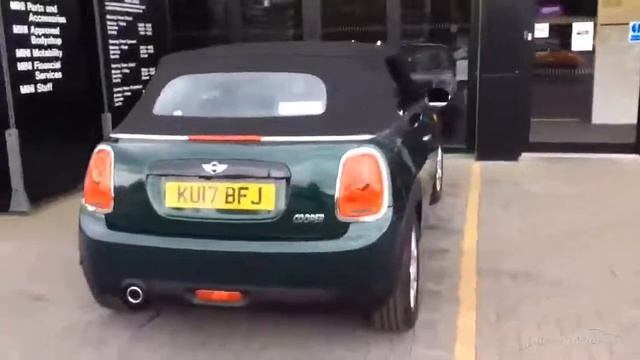 MINI CONVERTIBLE COOPER GREEN 2017 смотреть онлайн