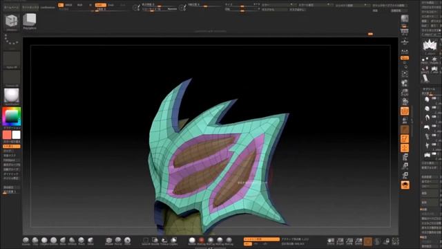 3D ARMOR MODELING timelapse #6 | zbrush & maya & mudbox смотреть онлайн