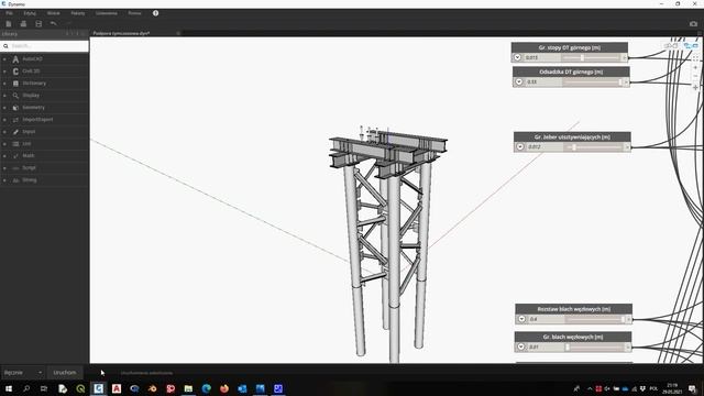 Temporary Parametric Bridge Support in Dynamo смотреть онлайн