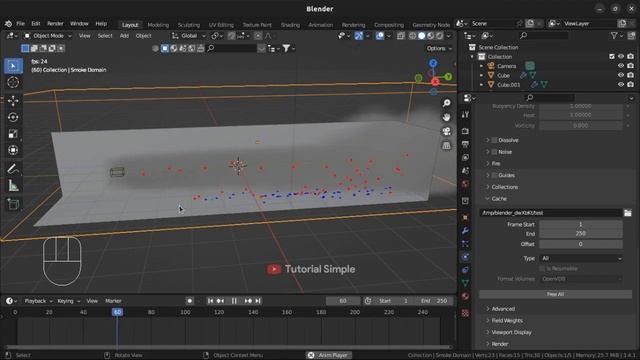 Blender Tutorial Realistic Fire Simulation Particle System - Realistic Flamethrower смотреть онлайн