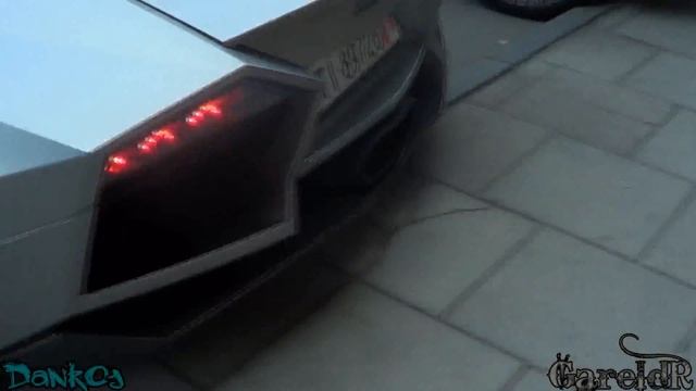 RARE Lamborghini Reventon Roadster - Start-up, Driving смотреть онлайн