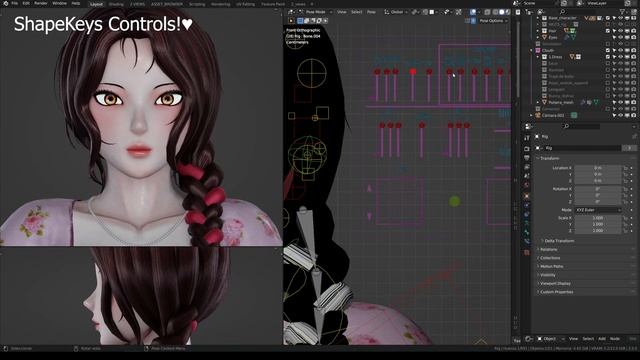 Mikyung 3D Boarding Diary Blender 3D MODEL смотреть онлайн