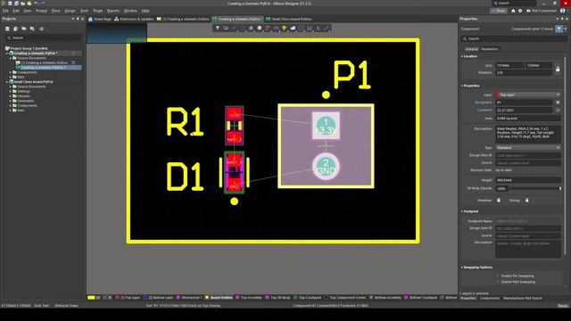 Altium Designer Tutorials - How to create your first PCB смотреть онлайн
