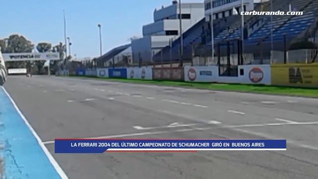 #F1 - La Ferrari de Schumacher giró en Buenos Aires (14-09-2017) - Carburando.com смотреть онлайн