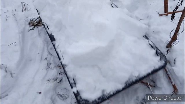 Завалило снегом, похоже зима! Уборка  снега, фасую капусту.