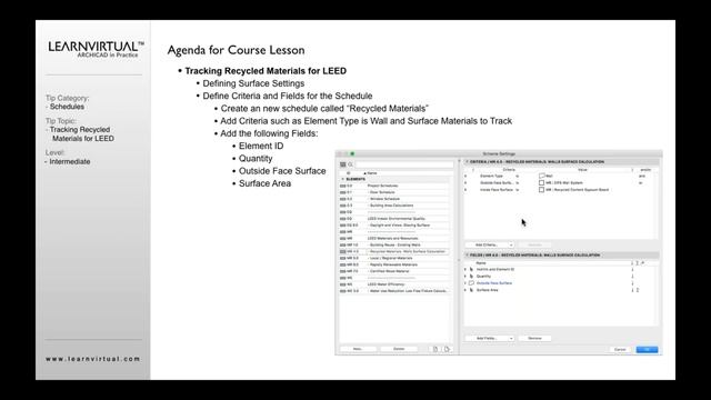 Tracking Recycled Materials in a Schedule смотреть онлайн