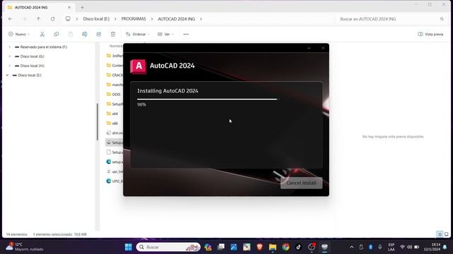 Versión 2024, instalación segura Auto CAD смотреть онлайн