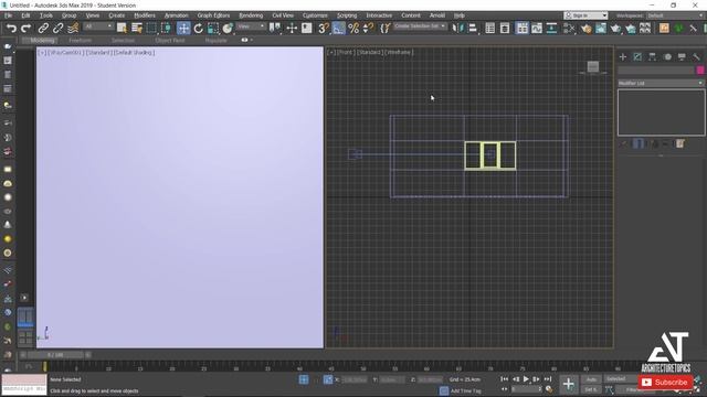 3Ds Max 2019 sitting room Interior Design Tutorial Modeling Vray Render Part (1 of 3 ) смотреть онлайн