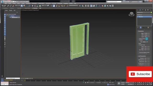 3ds max 2019#12 Creating a Sliding Door #freetutorial смотреть онлайн