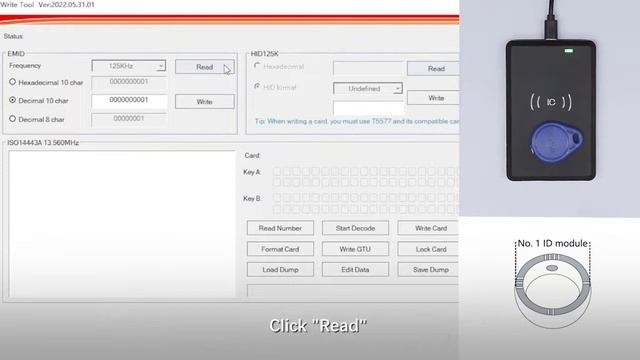 JAKCOM CDS RFID Replicator (for R5 Smart Ring) Instructions смотреть онлайн