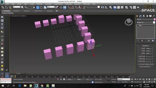 How to Copy, instance , array , mirror in 3ds max Lecture-4 [Urdu/Hindi] смотреть онлайн