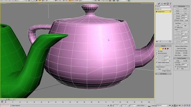 ***Not For Children*** 3ds Max edit poly edit & mesh hidden edges show hide and turn смотреть онлайн