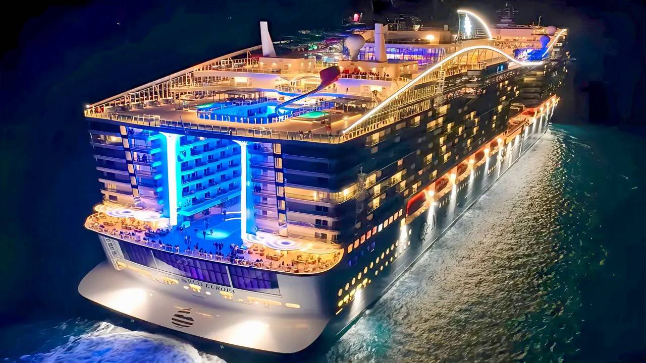 MSC World Europa Cruise Ship Tour In 4K ｜ MSC Cruises' Largest Ship ｜ Travel Vlog