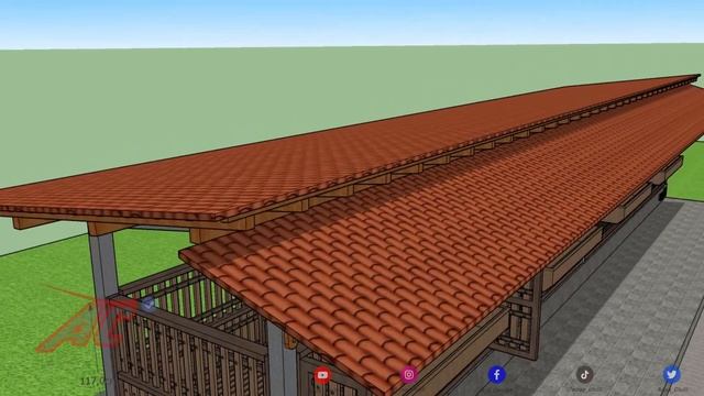 DESAIN KANDANG KAMBING IDEAL || FULL COR || MOTIF KAYU JATI #3danimation #sketchup #kandangkambing смотреть онлайн