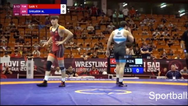 Финал. 80 кг. Сари - Шкарин смотреть онлайн