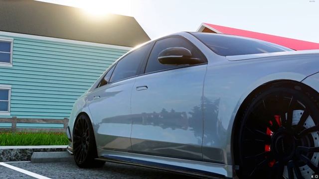 Mercedes S223 - BeamNG.drive (Cinematic) смотреть онлайн