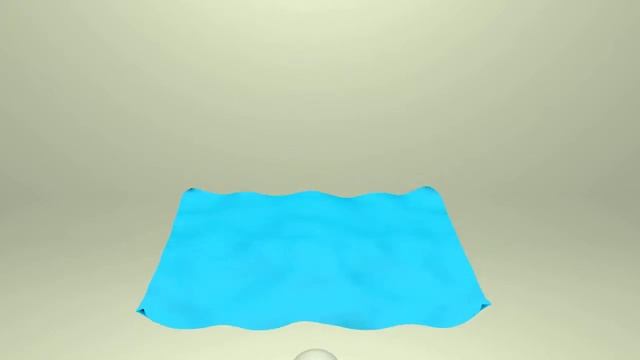 Water plane physics in 3D Studio Max with Flex modifier смотреть онлайн