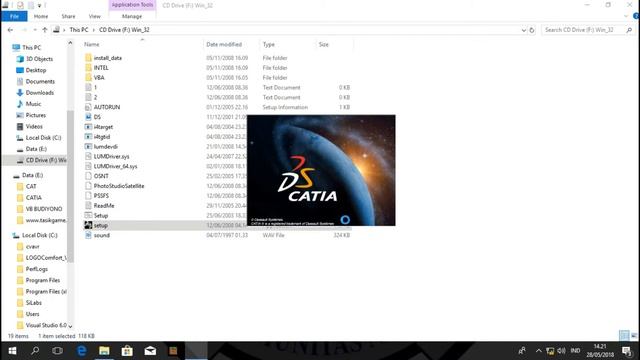 tutorial instal CATIA V5R19 untuk 32,64 bit dan semua windows смотреть онлайн