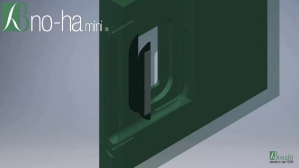 Bonaiti Serrature установка B NO HA MINI