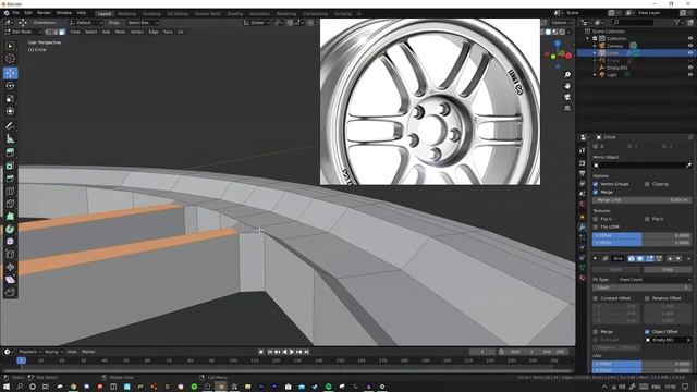 How to model a wheel in Blender 2.8 | Blender | Tutorial смотреть онлайн