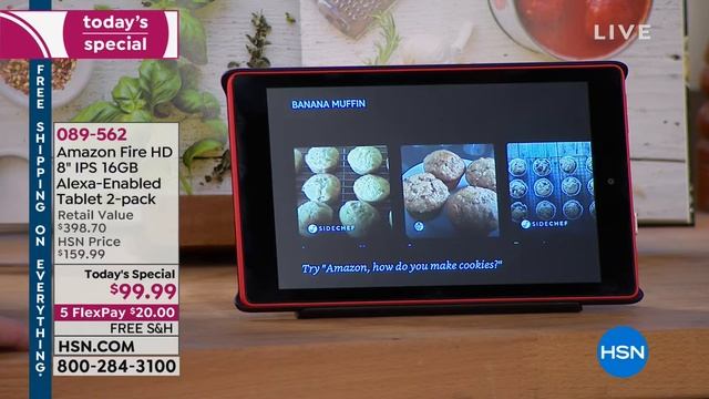 Amazon Fire HD 8" IPS 16GB AlexaEnabled Tablet 2pack wit... смотреть онлайн