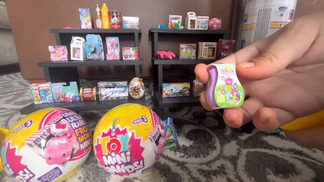 Mini Brands Toys Series 3 Unboxing! Plus Mini Brands Series 2 Collectors Case!