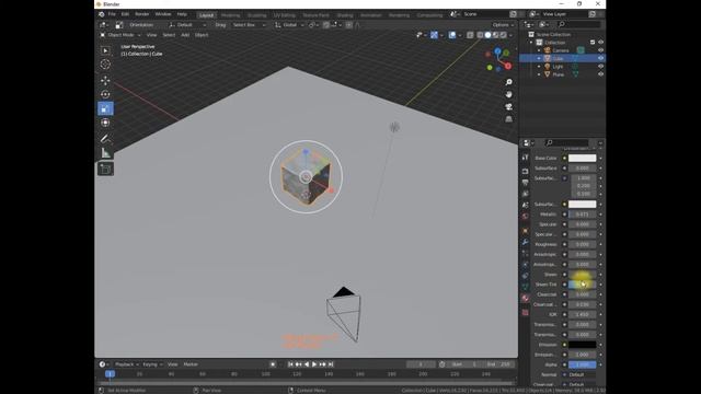 Blender ice cube modeling смотреть онлайн