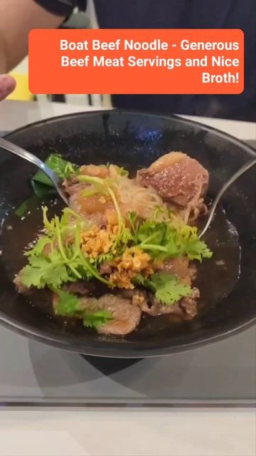 Boat Beef Noodle & Fish Tom Yum At Yum Yum Thai (i12 Katong, Singapore)