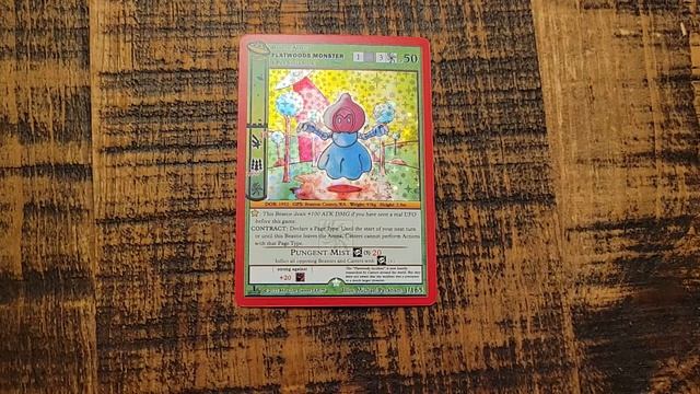 Card Breakdown: Flatwoods Monster(UFO) смотреть онлайн