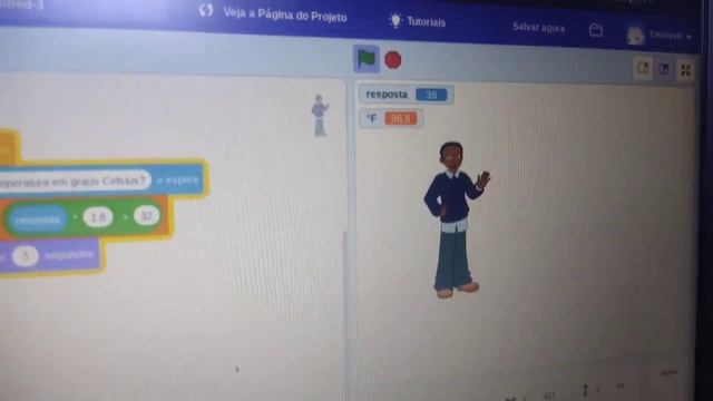 Scratch - Mit/ Converter ⁰C para ⁰F смотреть онлайн