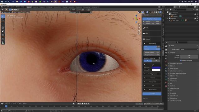 Create Photo realistic Human in Blender 2.9 смотреть онлайн