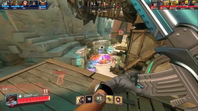 GRIF OCTAVIA PALADINS COMPETITIVE (SEASON 6) HELL OR HIGH WATER смотреть онлайн