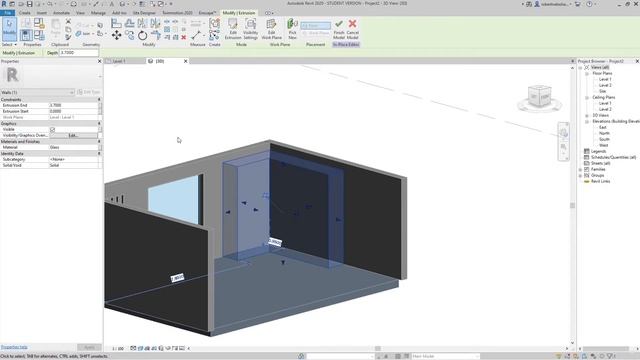 Revit Interior Modeling and Rendering With Enscape 3.0 Tutorial Part 1 смотреть онлайн