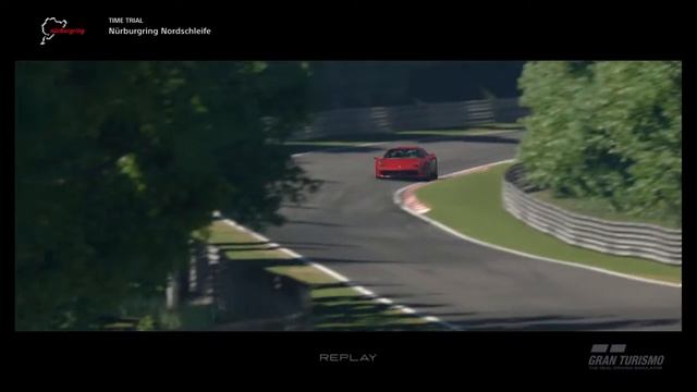 GT Sport | Ferrari 458 Italia | Nurburgring Hot Lap (Replay) смотреть онлайн