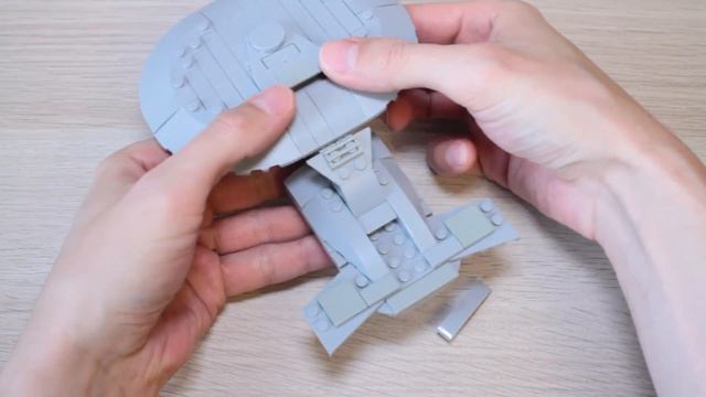 LEGO Enterprise D mini from Star Trek TNG instructions (MOC #34) смотреть онлайн
