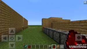 Как построить механическую(раздвижную) стену в minecraft PE