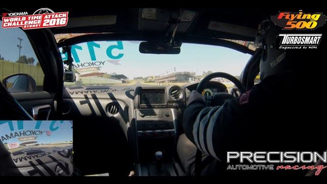 World Time Attack 2016 - Flying 500 - RB LOL - Precision Automotive Racing R35 GTR смотреть онлайн