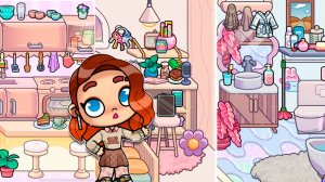 Маленькая, уютная квартира для одного персонажа Аватар Ворлд 🪴