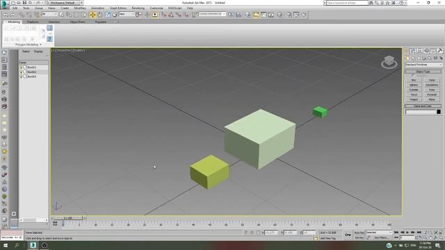 Align tool in 3DSMax ( Align position ,Align orientation, Match scale) смотреть онлайн