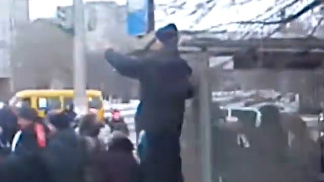 олимпийский огонь в Ульяновске. смотреть онлайн