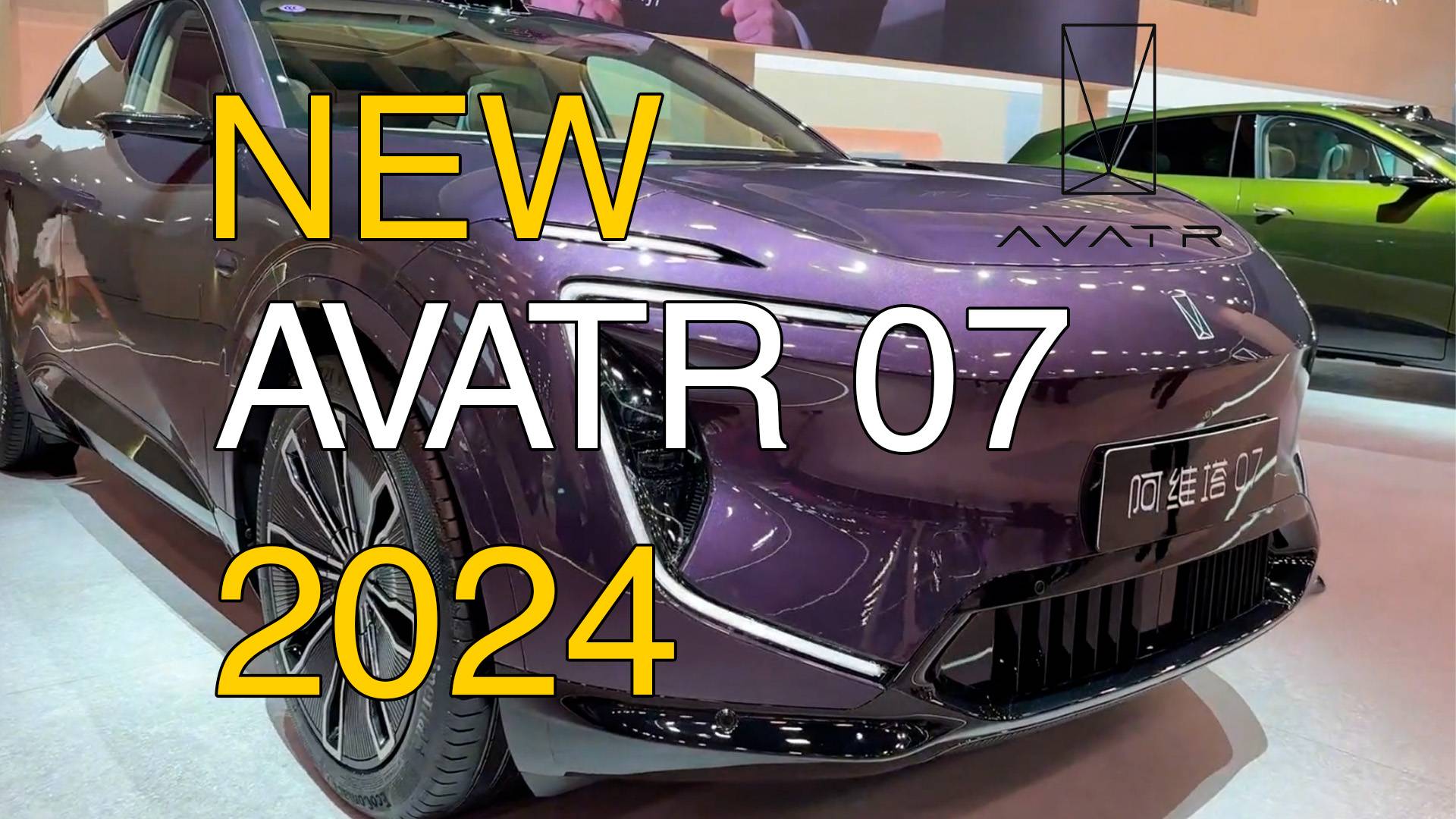 Новый Avatr 07 2024 года. Видео обзор. смотреть онлайн