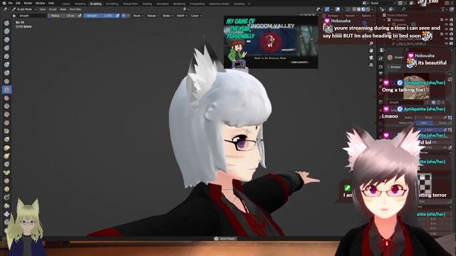 Silly fop tries to learn blender sculpting! смотреть онлайн
