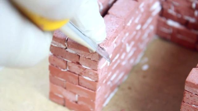 How To build a Brick BBQ from 950 Mini Bricks - Bricklaying model from Real Bricks смотреть онлайн